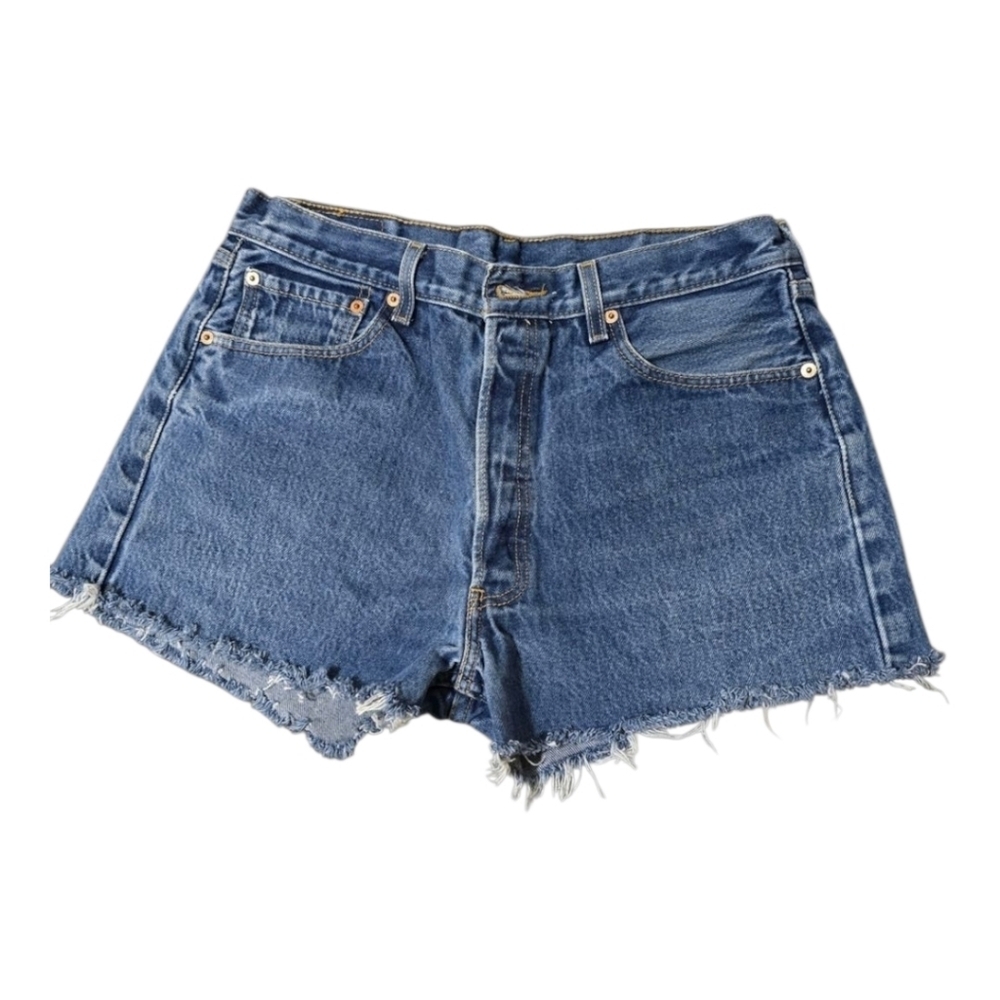 Levi's Blue Denim Jean Shorts